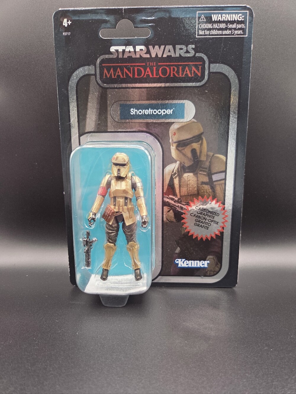 Star Wars The Vintage Carbonized Collection Shoretrooper Figure